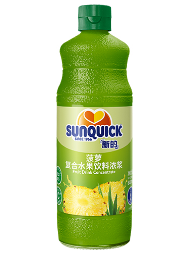 840ml菠蘿復(fù)合水果飲料濃漿