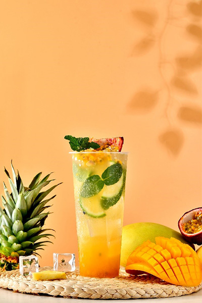 2.5L橙水果飲料濃漿