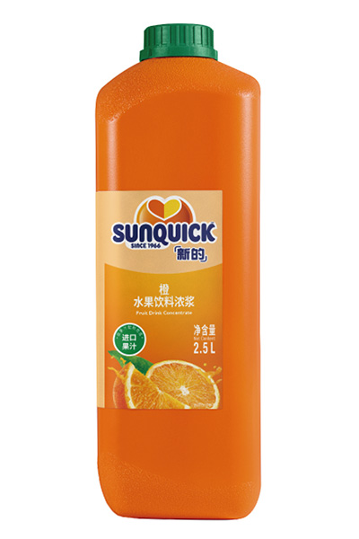 2.5L橙水果飲料濃漿