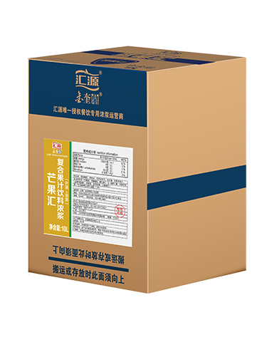 匯源橙汁飲料濃漿_10L-芒果匯