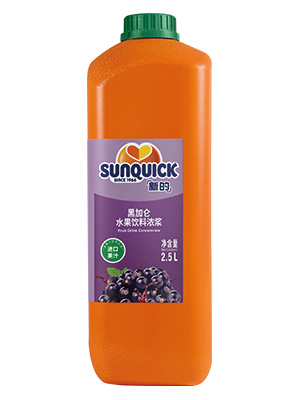 黑加侖水果飲料濃漿